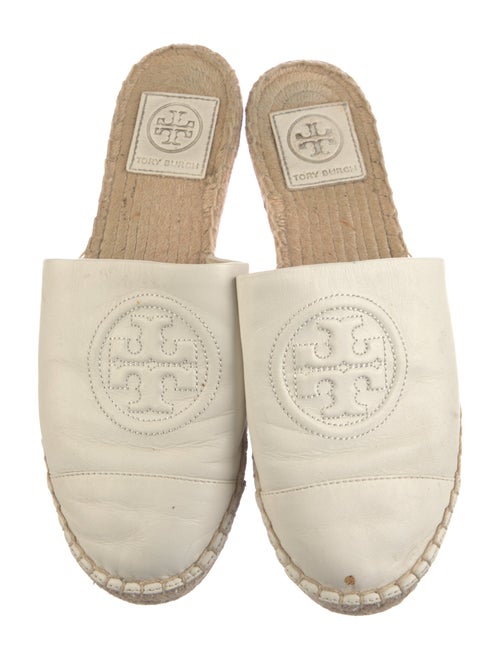 Tory Burch Leather Espadrilles