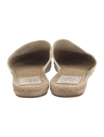 Tory Burch Leather Espadrilles