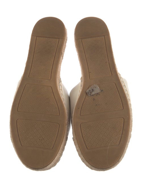 Tory Burch Leather Espadrilles