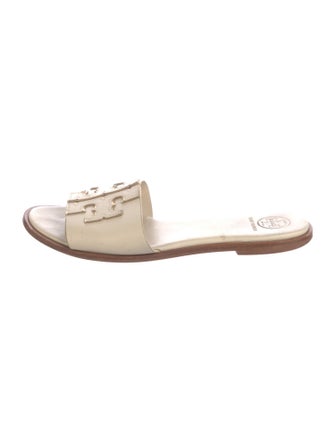 Tory Burch Leather Slides