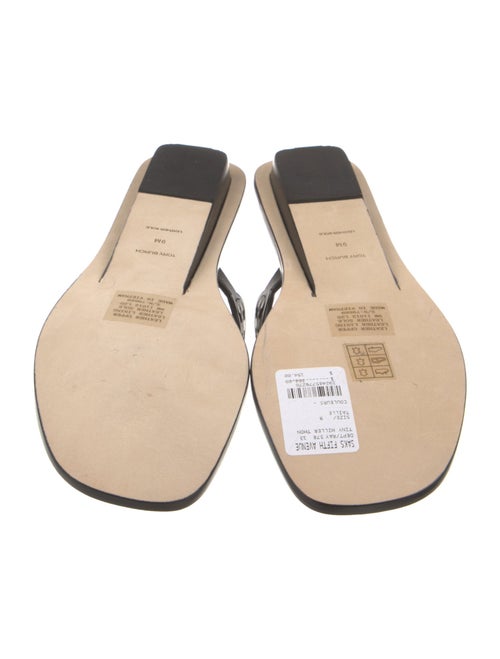 Tory Burch Leather Slides