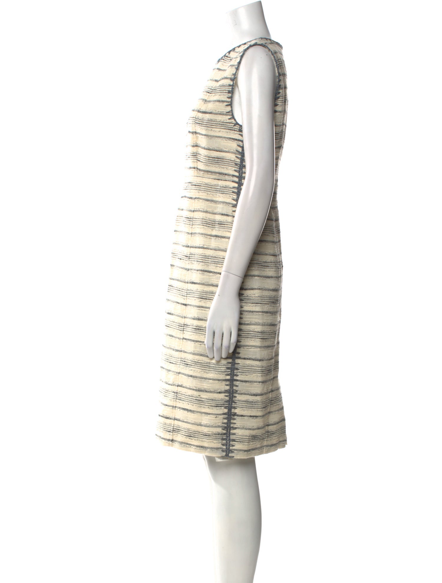 Tory Burch Striped Knee-Length Dress