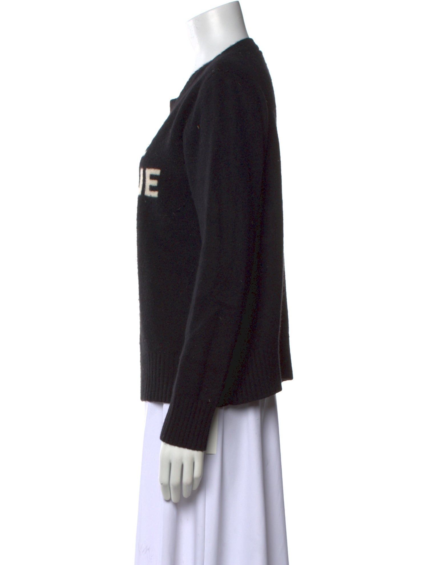 Tory Burch Cashmere Graphic Print Sweater