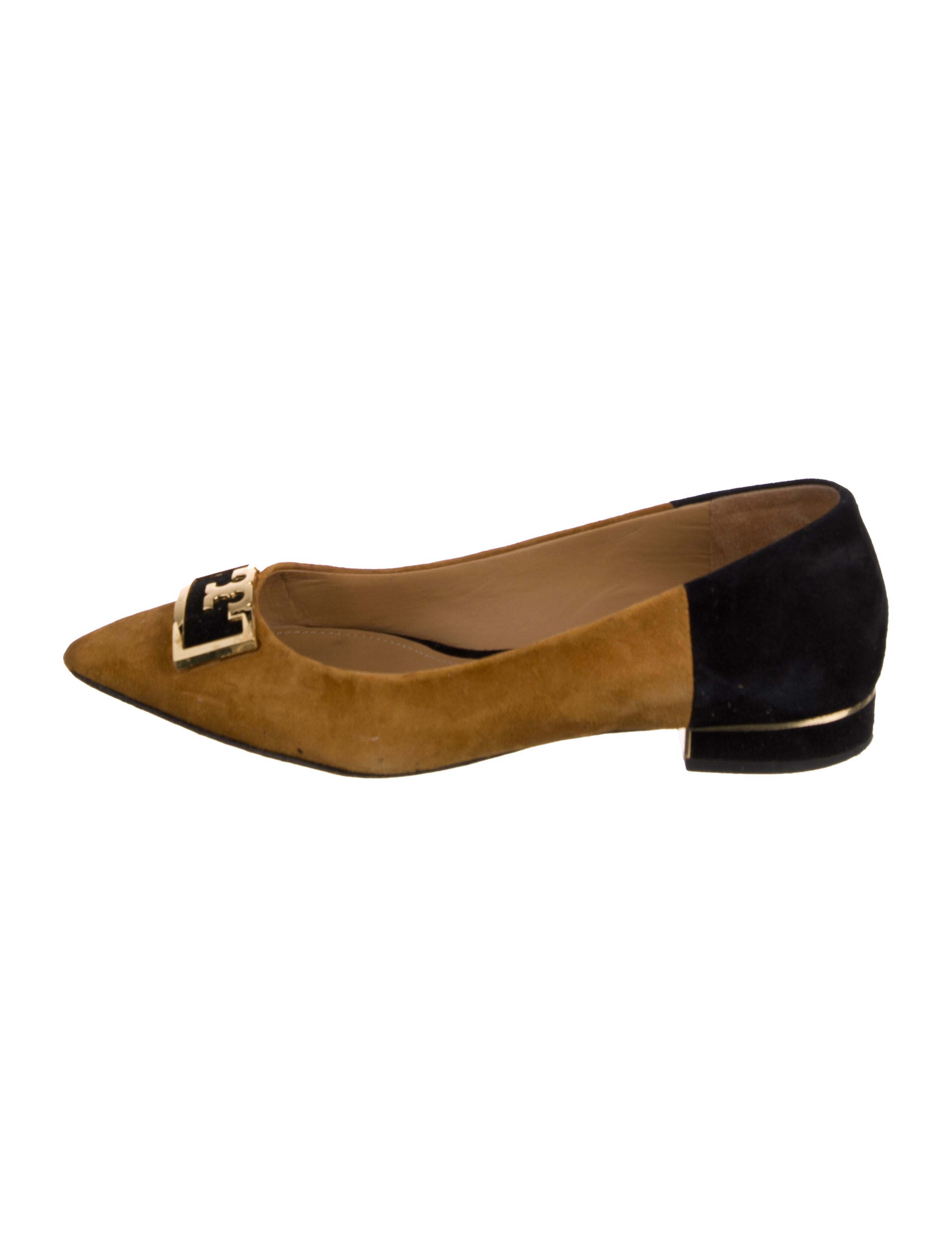 Tory Burch Suede Ballet Flats