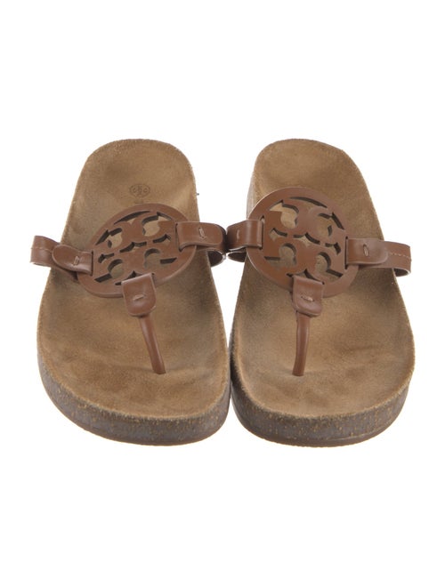 Tory Burch Leather Slides