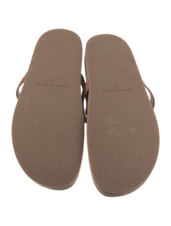 Tory Burch Leather Slides