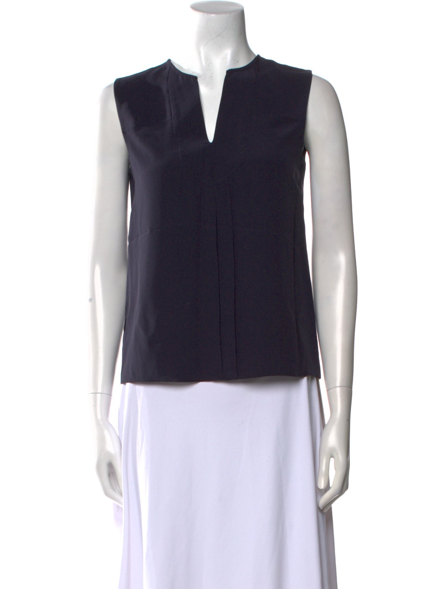 Tory Burch Silk V-Neck Top