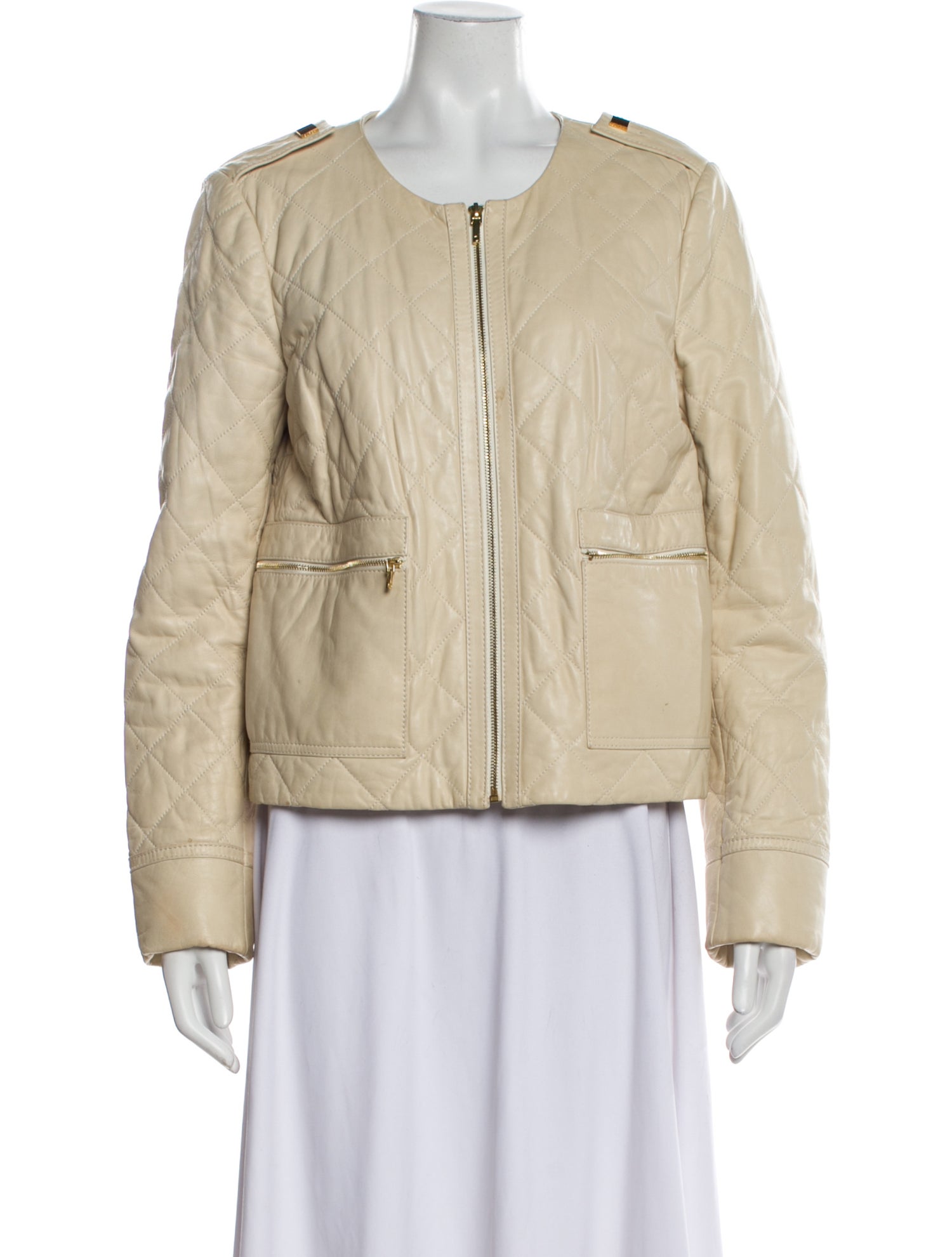 Tory Burch Leather Coat