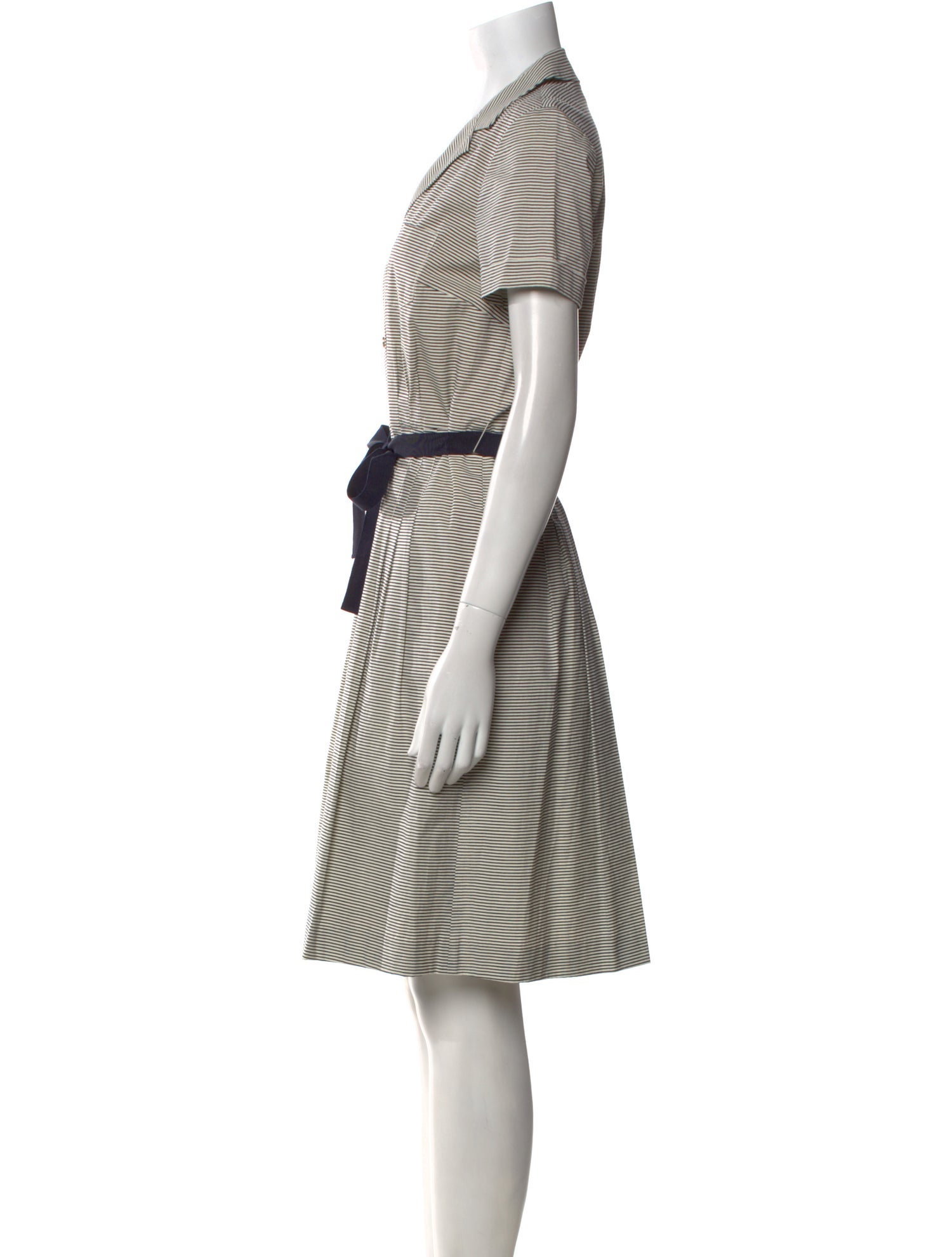 Tory Burch Striped Knee-Length Dress
