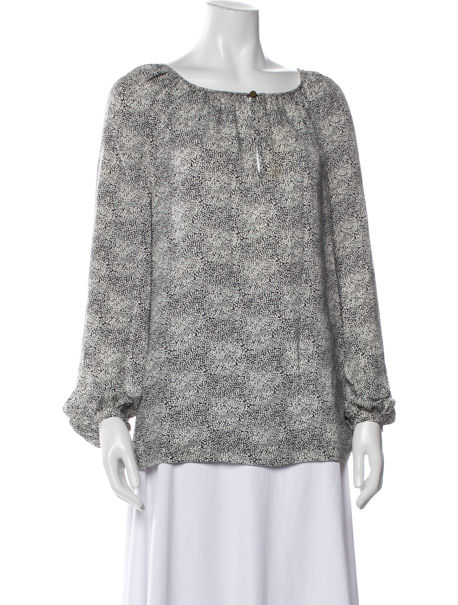 Tory Burch Silk Printed Blouse