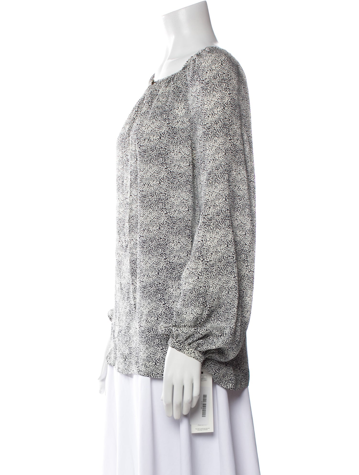 Tory Burch Silk Printed Blouse