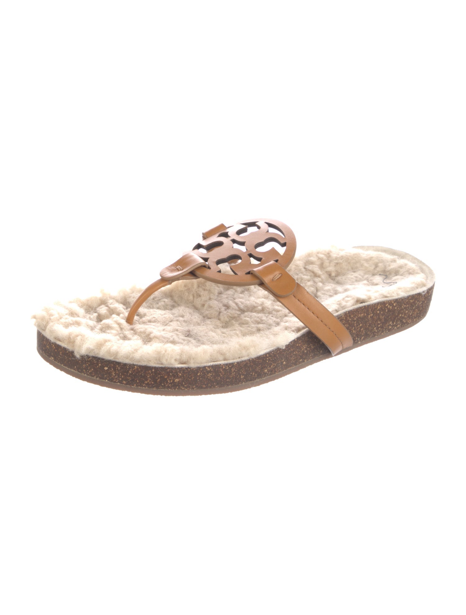 Tory Burch Leather Slides