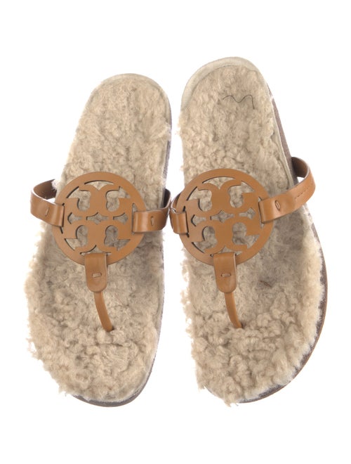 Tory Burch Leather Slides