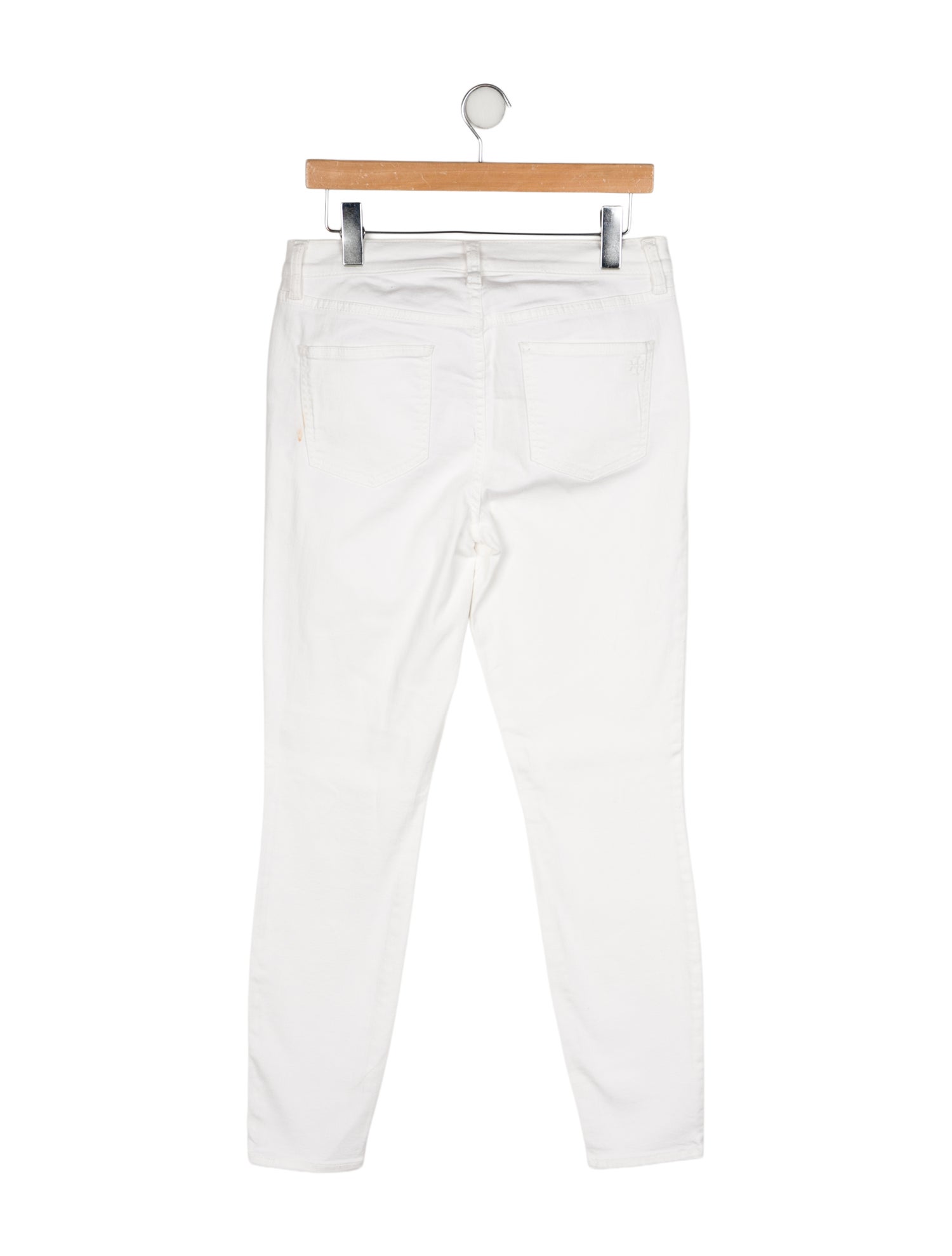 Tory Burch Mid-Rise Skinny Leg Jeans