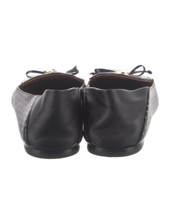 Tory Burch Leather Printed Loafers