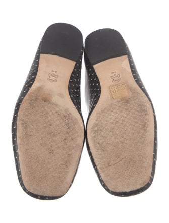 Tory Burch Leather Printed Loafers