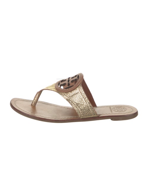 Tory Burch Leather Slides