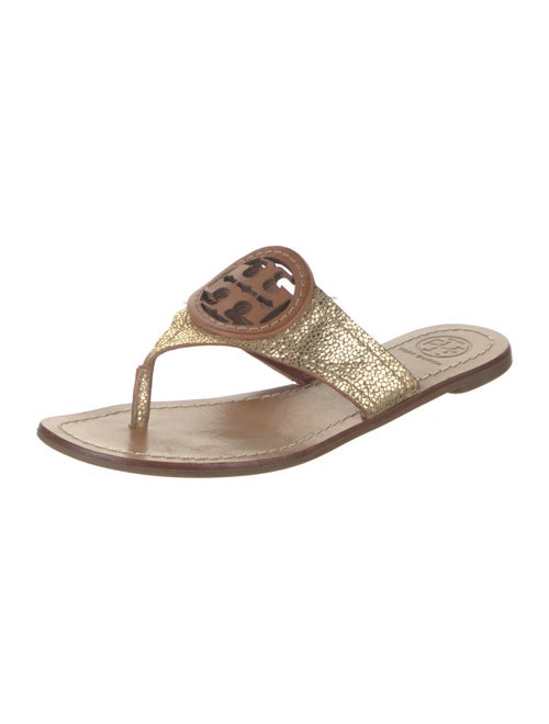 Tory Burch Leather Slides