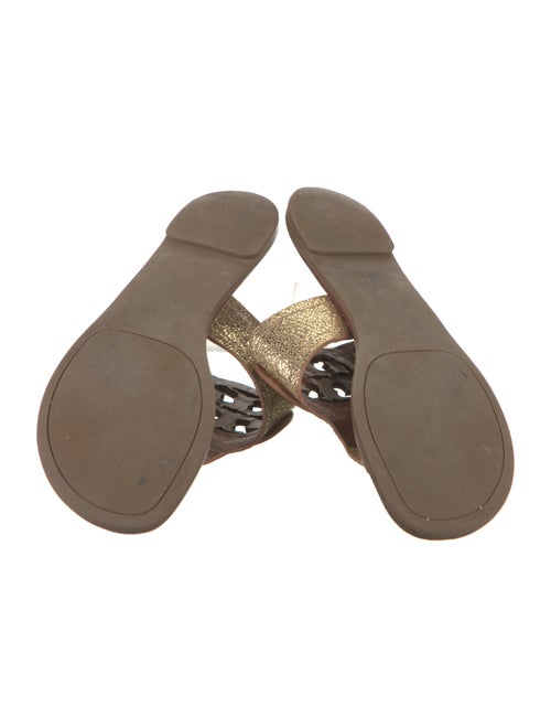 Tory Burch Leather Slides