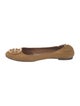 Tory Burch Suede Ballet Flats