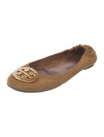 Tory Burch Suede Ballet Flats