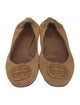 Tory Burch Suede Ballet Flats