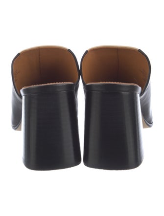 Tory Burch Leather Mules