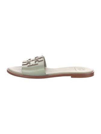 Tory Burch Leather Slides