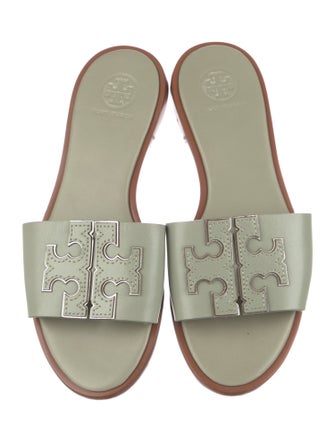 Tory Burch Leather Slides