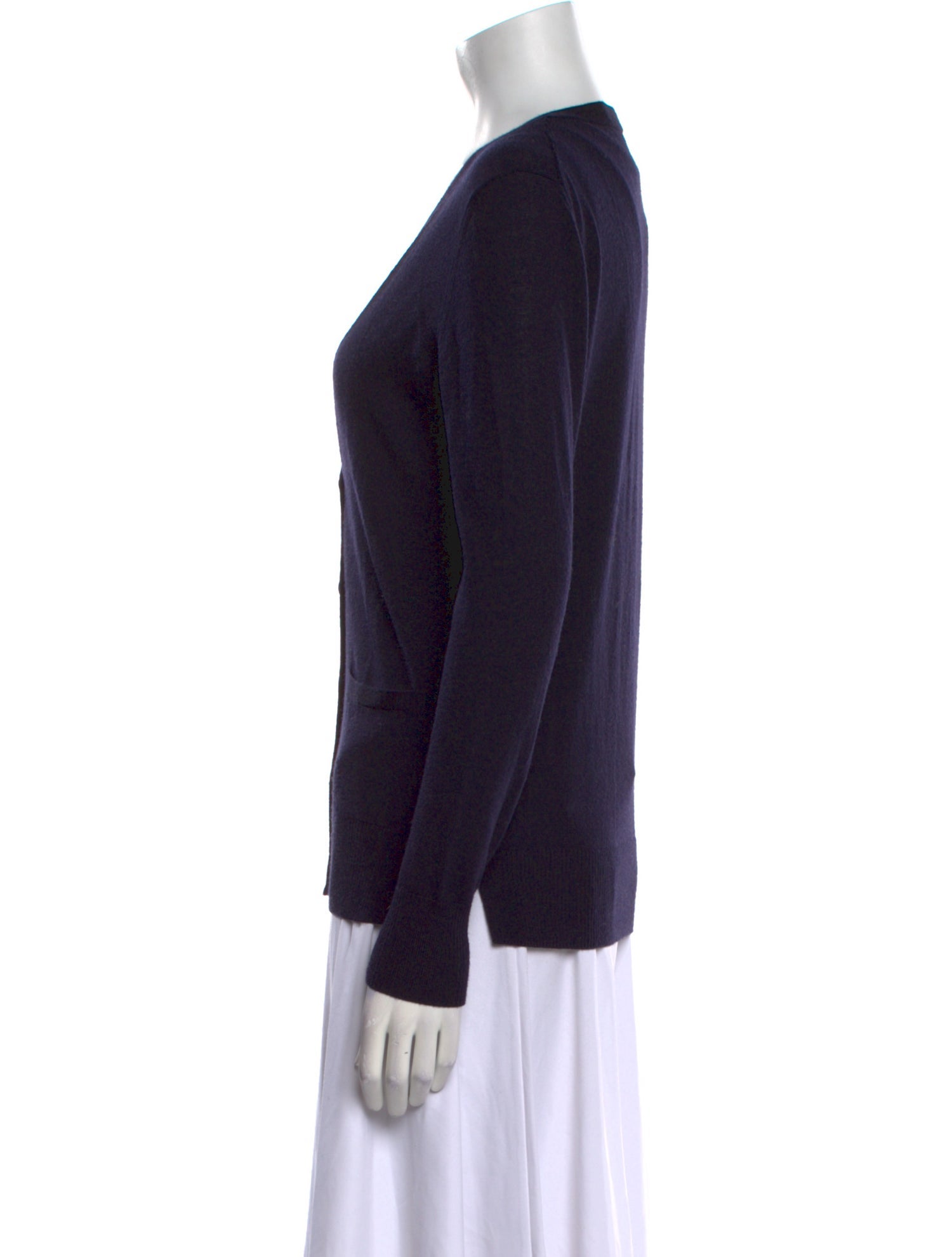 Tory Burch Merino Wool V-Neck Sweater