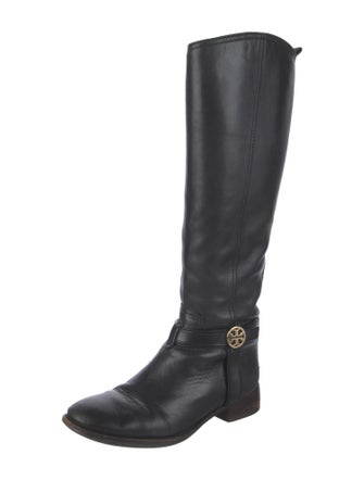 Tory Burch Leather Riding Boots