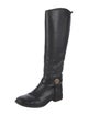 Tory Burch Leather Riding Boots