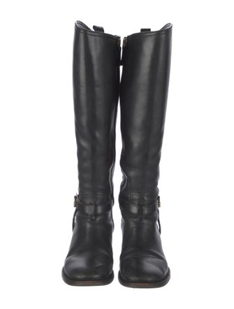 Tory Burch Leather Riding Boots
