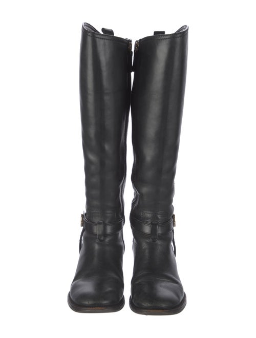 Tory Burch Leather Riding Boots