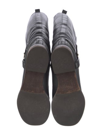 Tory Burch Leather Riding Boots