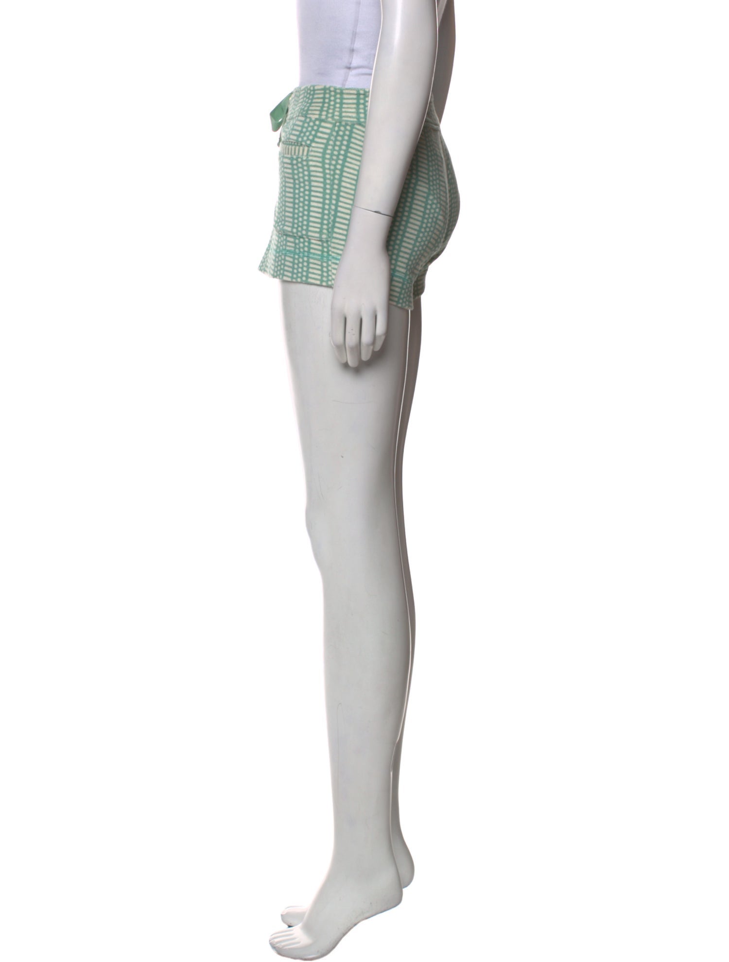 Tory Burch Striped Mini Shorts