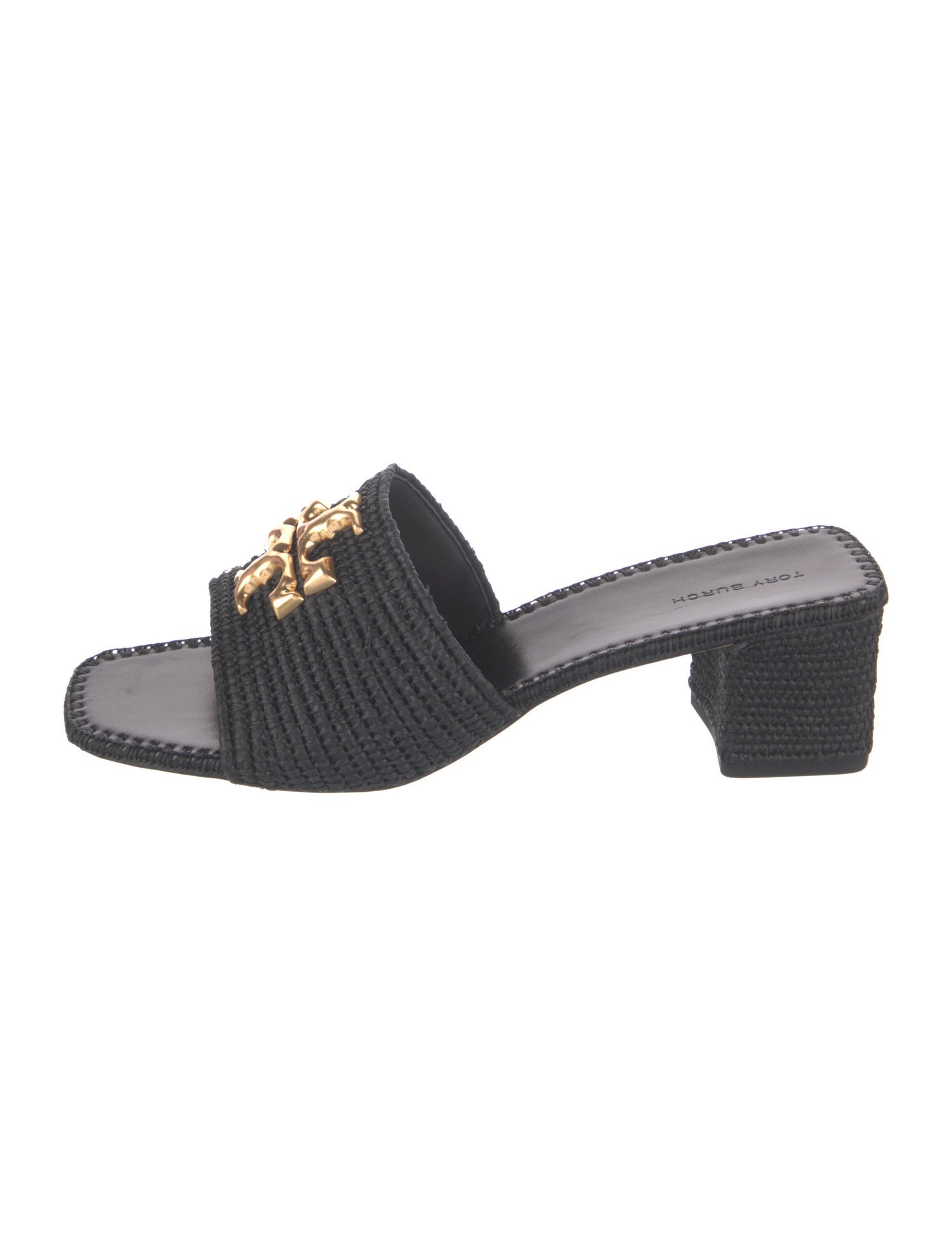 Tory Burch Raffia Slides
