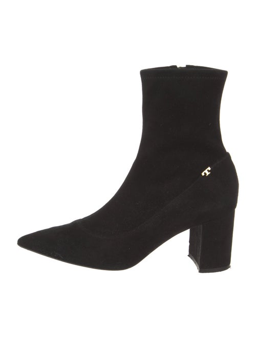 Tory Burch Suede Sock Boots