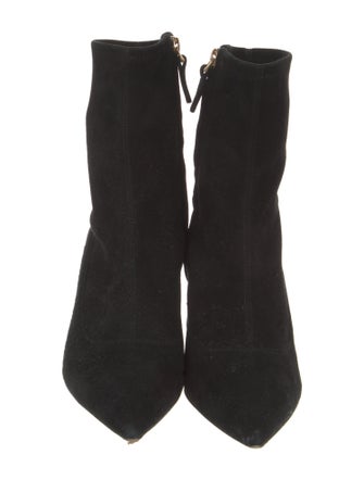 Tory Burch Suede Sock Boots