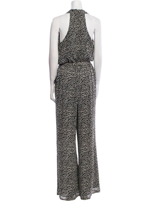 Tory Burch Silk Printed Jumpsuit