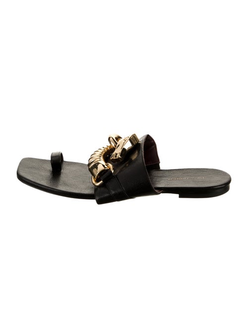 Tory Burch Leather Slides