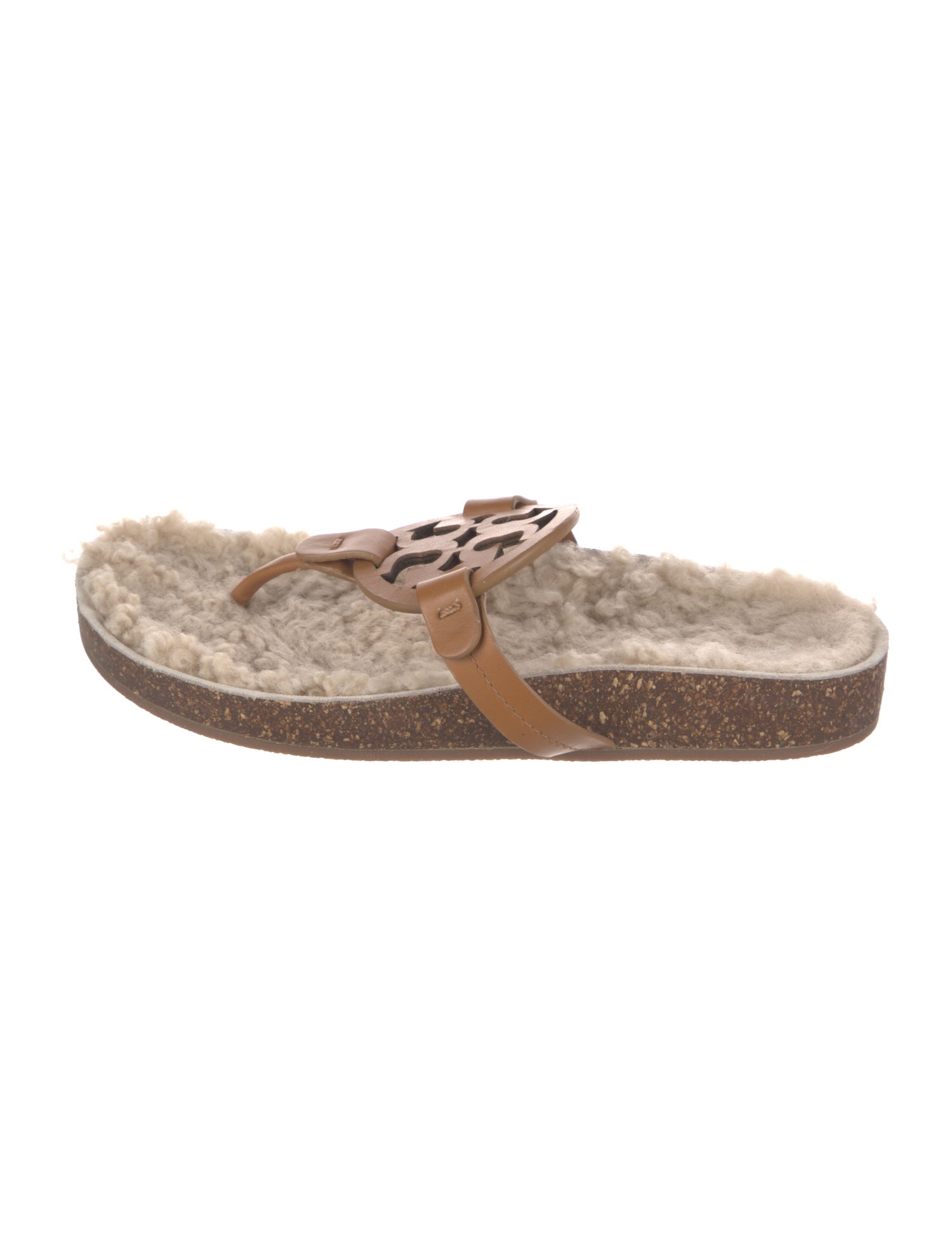 Tory Burch Leather Lasercut Accents Espadrilles