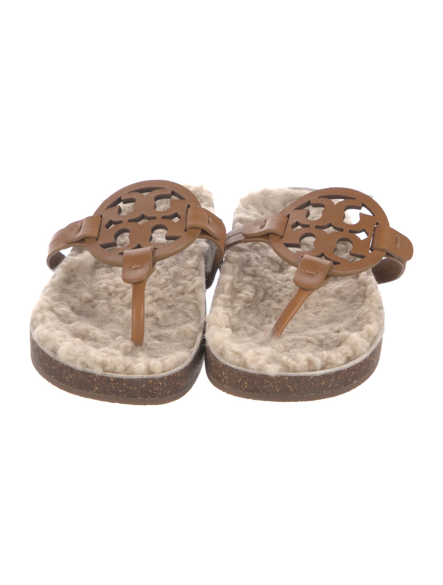 Tory Burch Leather Lasercut Accents Espadrilles