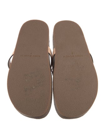 Tory Burch Leather Slides