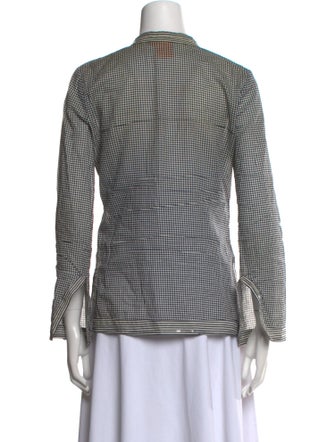 Tory Burch Printed V-Neck Top