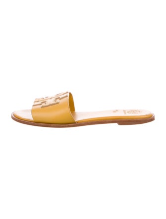 Tory Burch Leather Slides