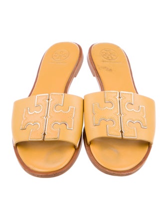 Tory Burch Leather Slides