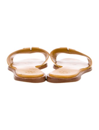 Tory Burch Leather Slides