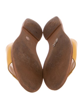 Tory Burch Leather Slides