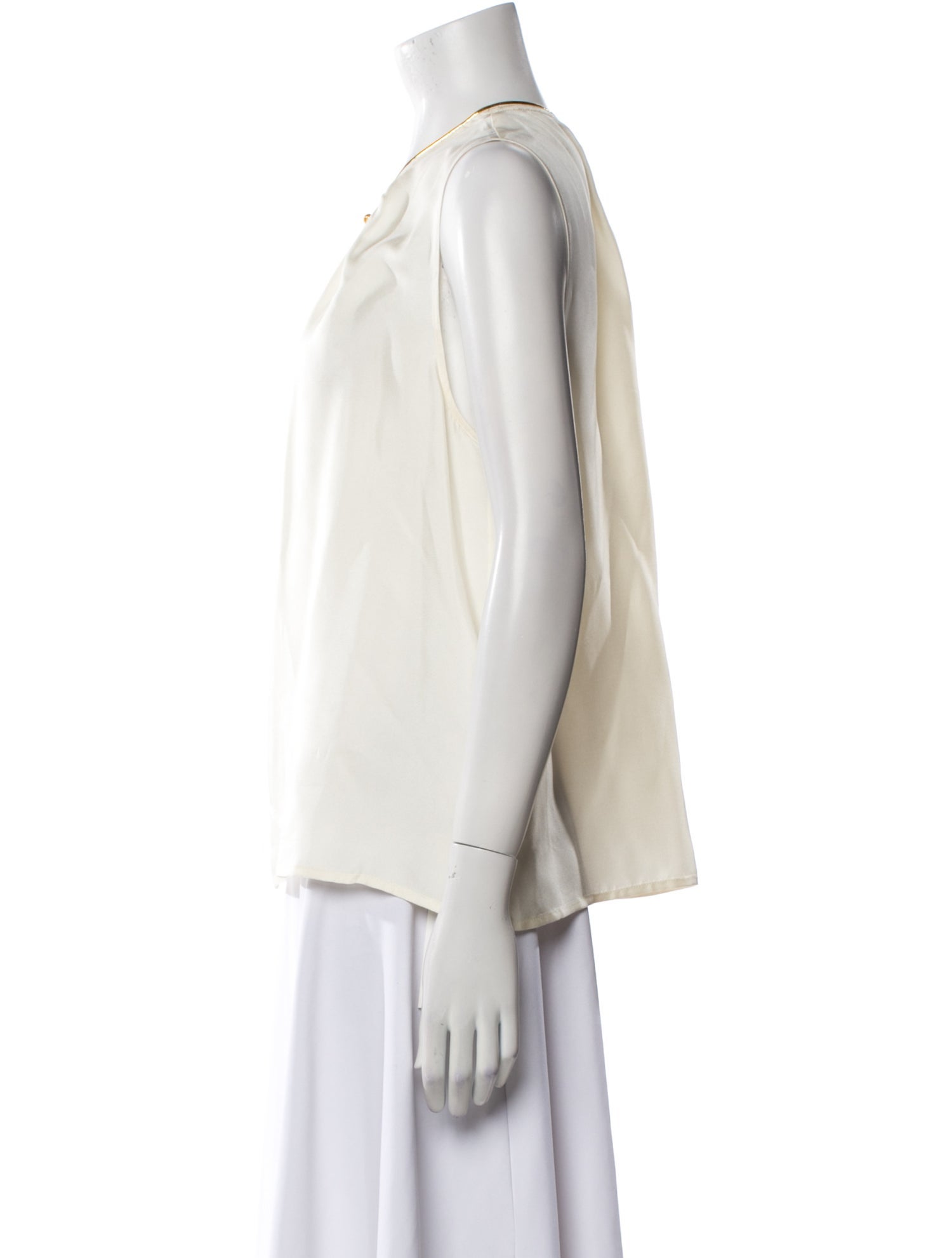 Tory Burch Silk V-Neck Blouse